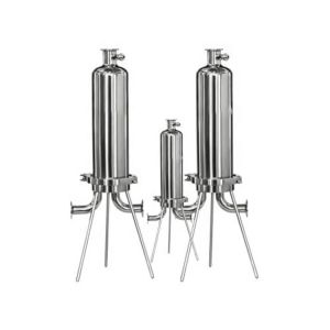 Cheap PP PE filter element single core filter stainless steel water filter housing for sale