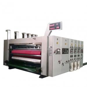 Cheap Auto Feeder 6 Colors Flexo Printer Slotter Machine For Corrugated Carton Box for sale