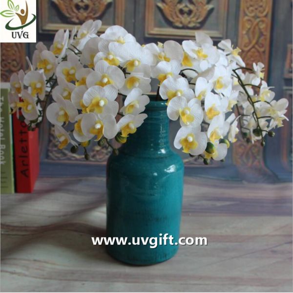 UVG Europe style artificial latex orchids import china silk flowers for party