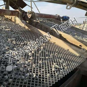 Manganese Steel Welded Mesh Used In Large Stone Process Asphalt Mixing Station