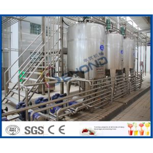 Soy Milk Fermentation Process, Industrial Yogurt Machine , Cheese Yogurt Making