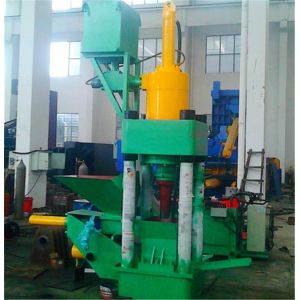 Vibration Free Metal Briquetting Press / Scrap Iron Hydraulic Briquette Press