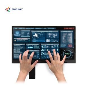USB I2C Interface Multi Touch PCAP GG 15.6 Inch Capacitive Touch Panel for POS