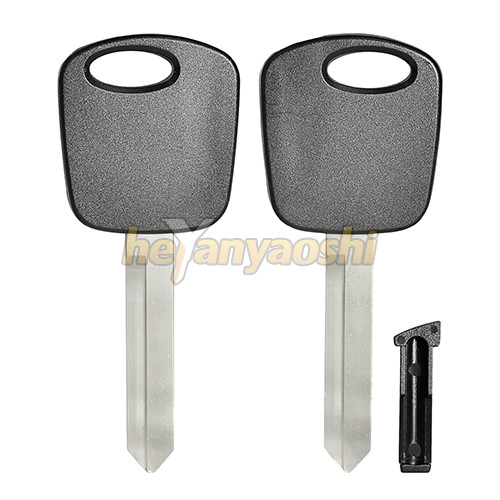 Quality Silver H73 Blade Transponder Key Shell For Ford Series B - 00034 Model wholesale