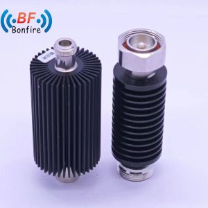 Grey Attenuator SMA-J/K 5W RF Coaxial Adaptor DC-3800MHz 3-40dB Adjustable