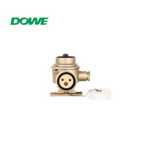 500V Marine CZKH109 Brass Socket With Switch Grounding Device