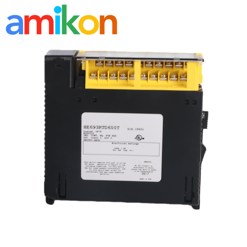 High Accuracy GE HE693RTD600T RTD Temperature Module With 16 Bits Resolution For