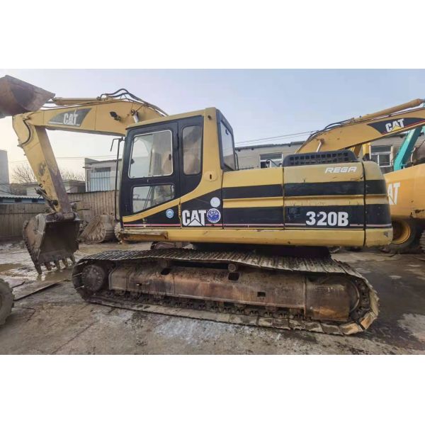 20 Tons 0.9m3 Bucket Used Caterpillar 320BL Excavator Hydraulic Crawler Type