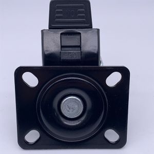 Low Gravity Center Extra Witdh Nylon Wheel Caster Top Plate 65mm