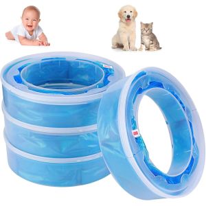 Diaper Pail Refills Compatible with Genie and Munchkin Diaper Pails Disposal Bin