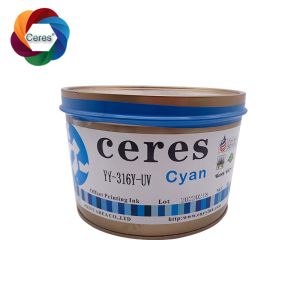 MSDS Ceres Pantone UV Offset Ink CMYK Paper Plastic Cups Printing Ink