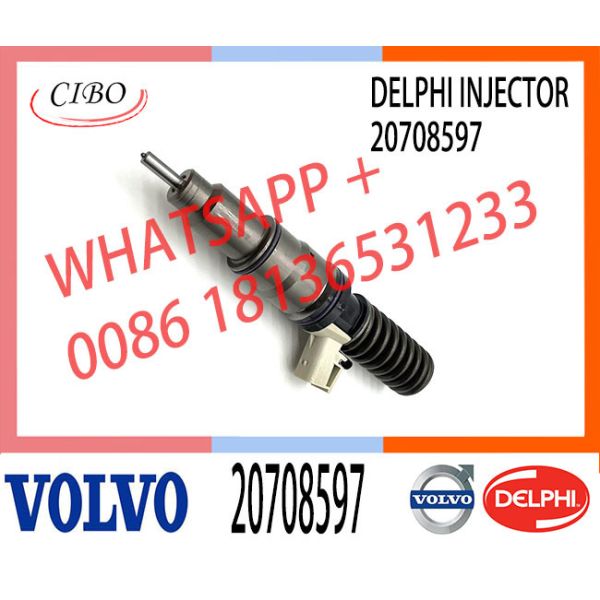 Quality 4 PINS Fuel Common Rail Injector 20708597 BEBE4D35001 BEBE4D04001 for VOL REN-AULTT MD11 EURO 3 LOW POWER wholesale