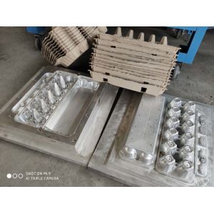 Cheap Paper Egg Tray Machine 20/30/6/12/15/18 Cavity Pulp Tray Mold For Molded Pulp Products for sale