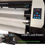 Fast Inkjet Printing CAD Paper Pattern Graph Contour Plotter with HP45 Ink