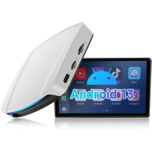 Wireless Adapter Carplay & Android Auto  Ai Box Multi Media TBox UHD SDM660 Android 13 8Gb 128Gb Dongle for Netflix