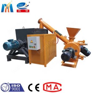 Lightweight KFP Series Cement Foaming Machine Foam Concrete Pump With Molds