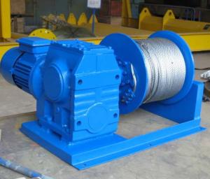 China 18000lbs 20000lbs Mine Marine Winch Electric For Horizontal Pulling on sale