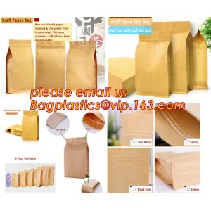 recycled resealable custom design resealable zipper locked stand up clear window