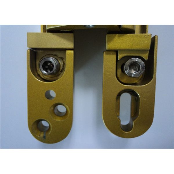 Chrome Painted / Gold Painted 3D Adjustable Concealed Hinge 135x18x21 mm