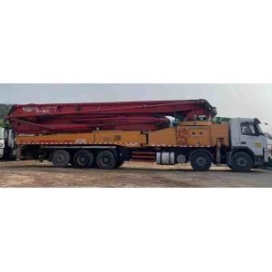 Sany 62M Used Concrete Pump With Volvo Chassis Model 2013