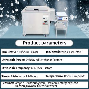 360L Ultrasonic Cleaner with Advanced Ultrasonic Cleaning and Drying Technology