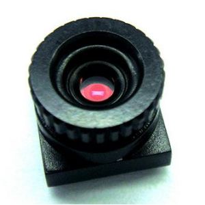 1/7 2mm F2.8 Megapixel M7*0.35 mount non-distortion lens, plastic 2mm video lens