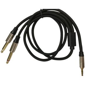 OEM Auto Wiring Harness Assembly Mono 6.5 Jack To Stereo 3.5 Jack Audio Cable