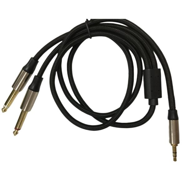 Quality OEM Auto Wiring Harness Assembly Mono 6.5 Jack To Stereo 3.5 Jack Audio Cable wholesale