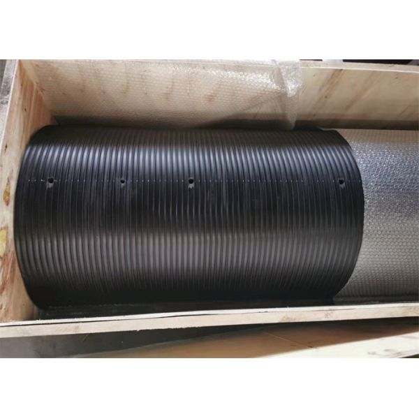 Quality High Polymers Lebus Sleeve Black Color Customized Size For Construction wholesale