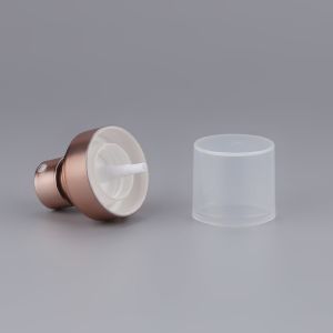 China Hand Soap PP Plastic Lotion Pump Anodized Aluminum Non Spill on sale