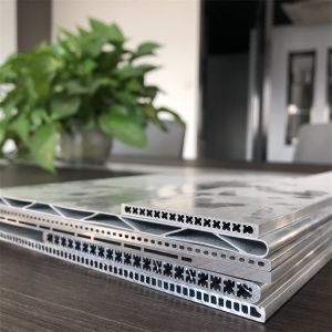 Oval Shape Aluminum Extruded Tube Microchannel For Heat Exchanger