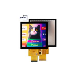 China Polcd 3.97 Inch 4 Square LCD Display 480x480 IPS All View Angle RGB CTP 4'' Tft Lcd Touch Module on sale