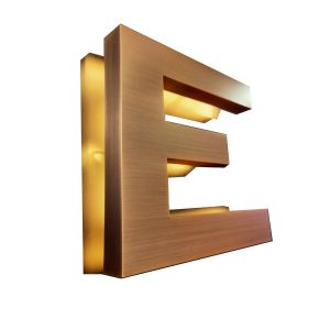 Hot Selling Company Illuminated Letter Sign 3d Led Backlit Letter Signage