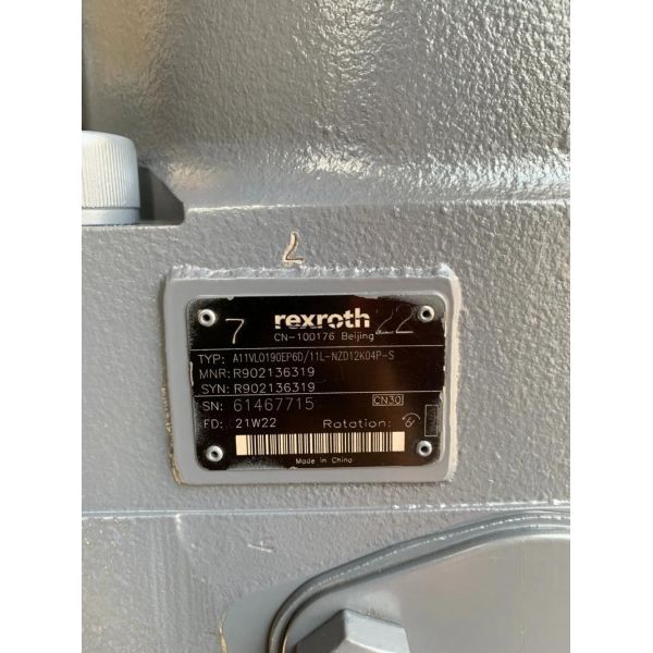 Quality R902227935 A11VLO190DRG/11R-NPD12K01 R902069082 A11VLO190DRG/11R-NPD12K17V-S Coal Mining Tunneling Machine German Hydraulic Pump Rexroth A11VLO190DRS wholesale