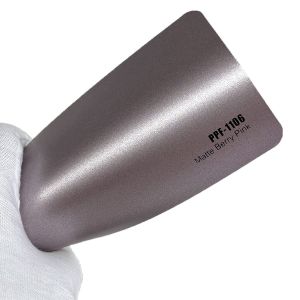 Cheap 1.52X16m Matte Berry Pink color paint protection film automotive wrap for sale