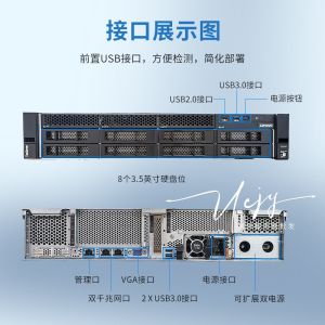 2u rack server chassis for lenovo thinksystem sr658 server Intel Xeon silver