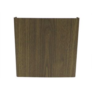 Thin Strip Commercial Acoustic Ceiling Tiles C Shape Bark Color Straight Edge