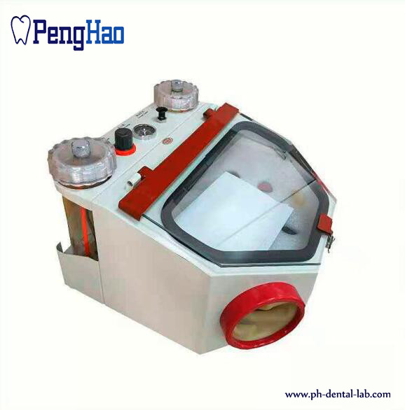 Quality 4KG/CM Pressure Dental Laboratory Instruments Fine Blasting Unit With Two Pencil wholesale