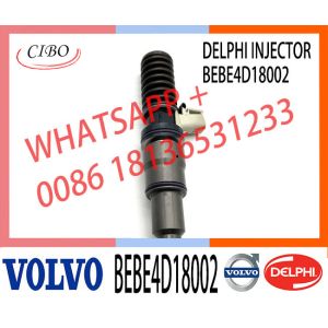 4 pin Diesel Fuel Injector 3801369 Common Rail Injector BEBE4D18002 For VOL