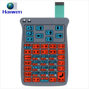 Embossed Metal Dome Membrane Switch With LED