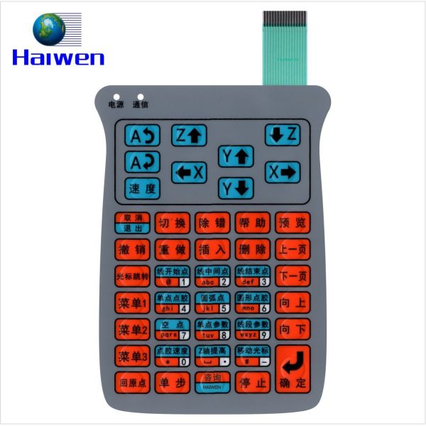 Quality Embossed Metal Dome Membrane Switch With LED wholesale