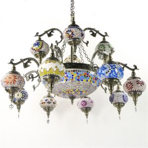 Mediterranean Style Decoration Handmade Turkish Pendant Light(WH-DC-23)
