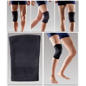 Cheap High Quality Elastic nylon thermal  Knitted Knee Support for sale
