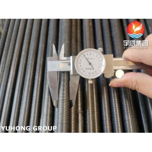 Carbon Steel Tube A333 GR.1 Low Fin Tube For Evaporators and Chillers