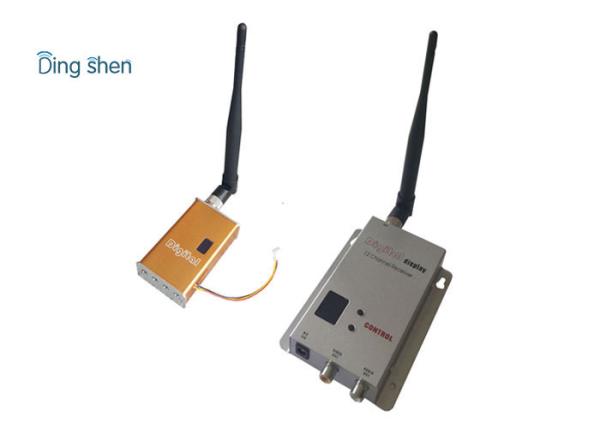 Quality 4 channels LOS FPV/UAV Wireless Image Transmitter 1.2Ghz , 7W Mini Video Link wholesale