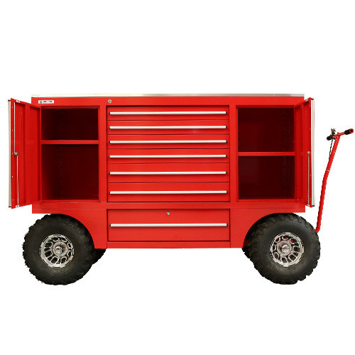 Customer Color Heavy Duty Metal Tool Cabinet Trolley for Workshop and Garage