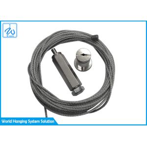 China Wire Cable Gripper Suspension Kit With Aluminum Panel Clip For XTSC Track on sale