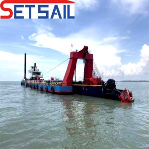 6 Inch Cutter Suction Dredger for Mud Total Height of 1.26meter Water Flow of