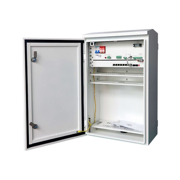 Outdoor Smart Surveillance Box ESP0603 Network Switch Cabinet Pole Mounted