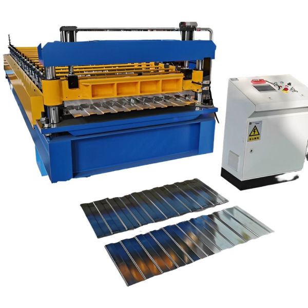 Quality PPGI GI Roof Panel Sheet Roll Forming Machine C8 C10 C20 C21 Metal Iron Wall wholesale